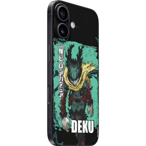 My Hero Academia Dark Deku Season 6 iPhone 16 Plus Skin